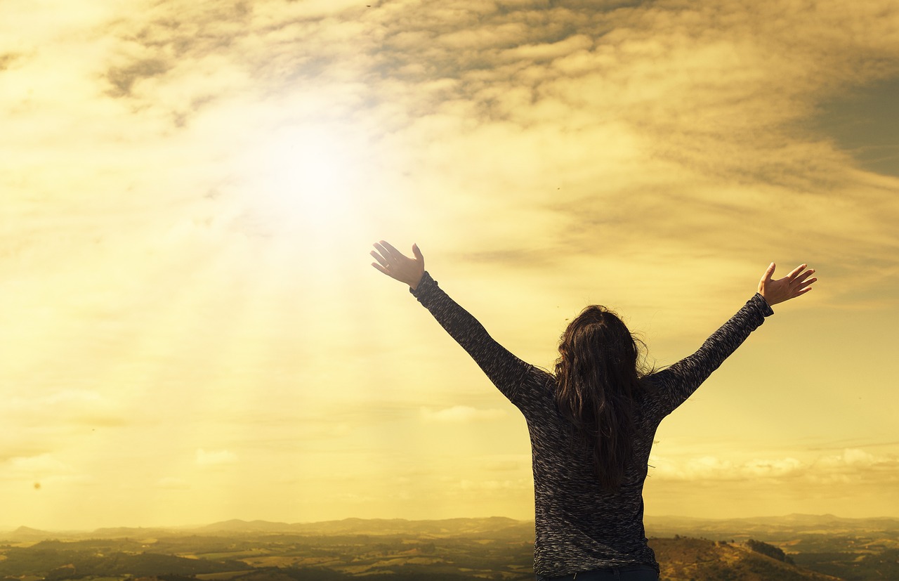 photo of woman being joyful