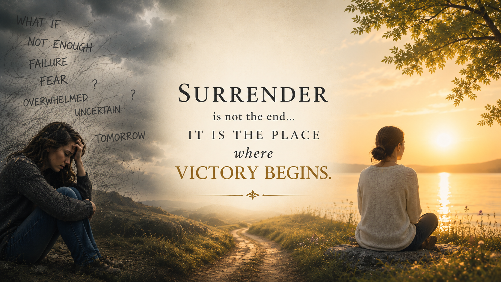 Surrender is the path to victory