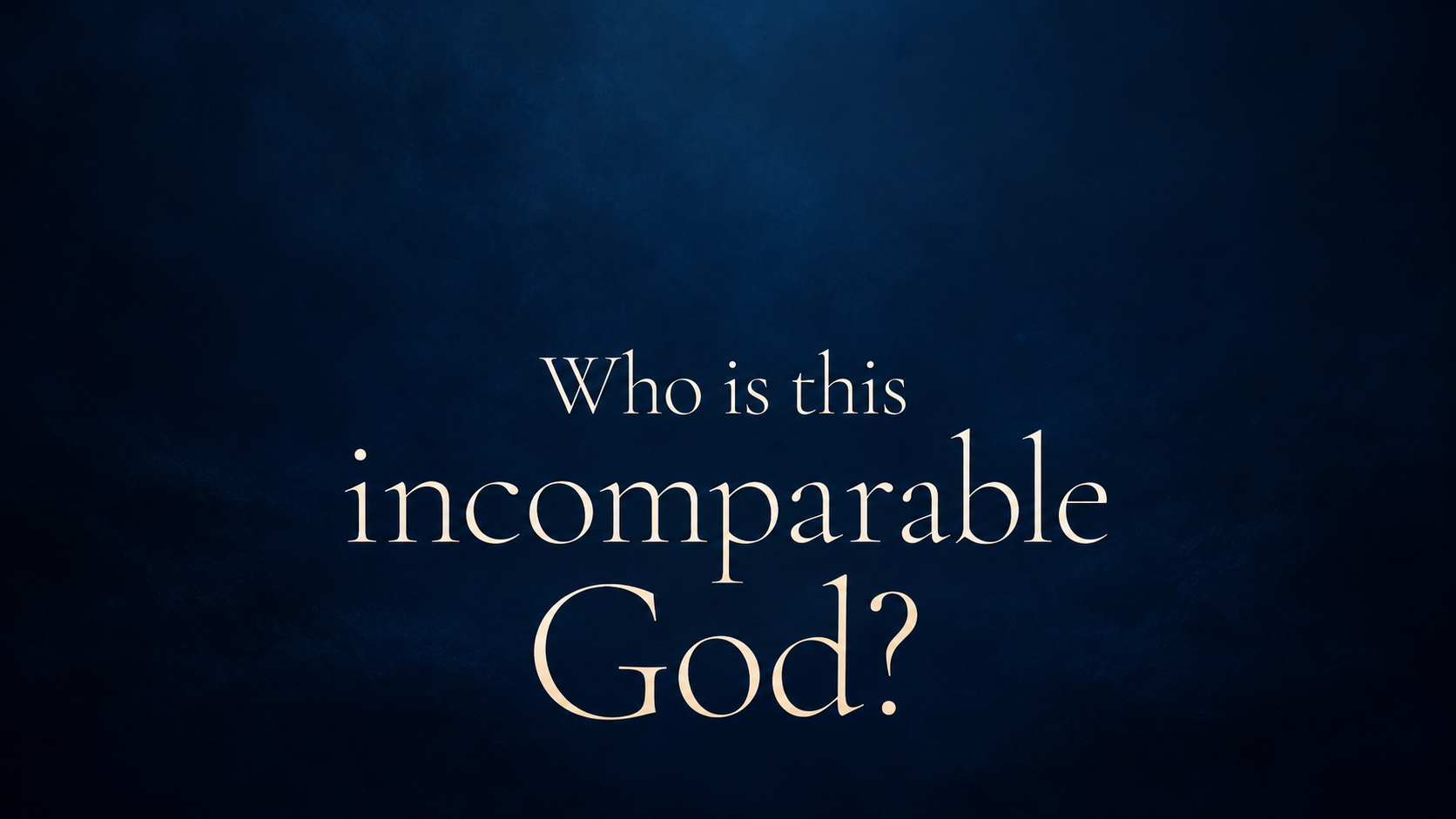 Who Is This Incomparable God_image Clay pot at the time of Paul